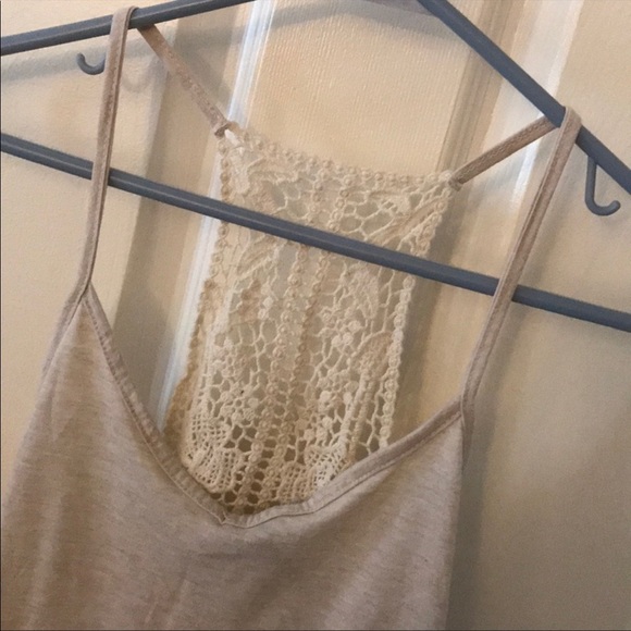 Rue 21 cream tank top size S - Picture 4 of 6